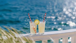 夏日气泡水