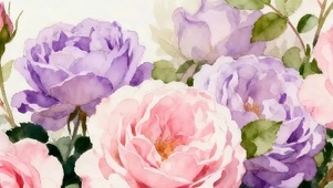 护眼花朵带鱼屏