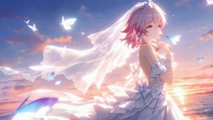 三月七丨风挽蝶来丨