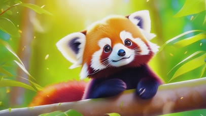 可爱治愈小熊猫