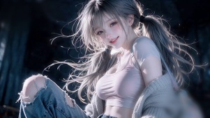 可爱甜美少女
