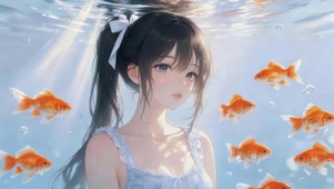 治愈水下女孩