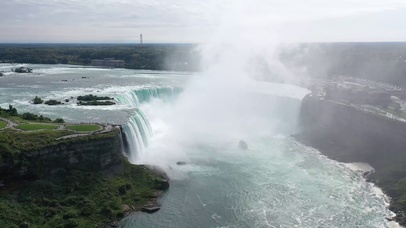 世界上最仙境瀑布