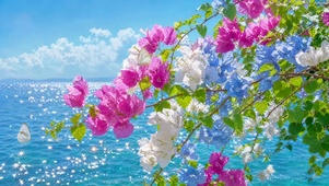 花与海