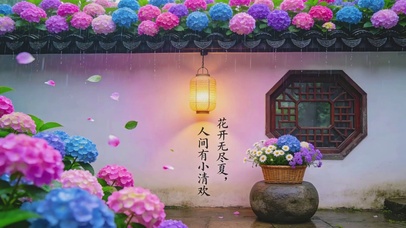 中式庭院，小清欢