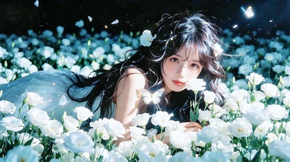 白月光清纯女生