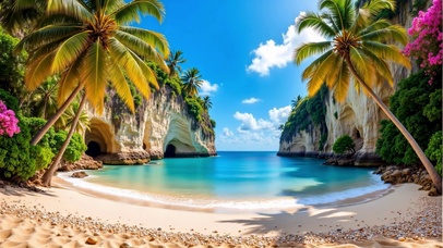 夏威夷蔚蓝海面