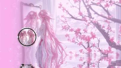 八重神子丨镜中人丨