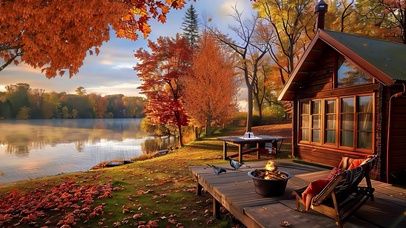 秋日小屋