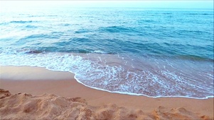 治愈沙滩海浪 4K