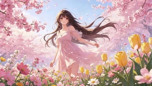 粉少女