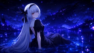 水中女孩