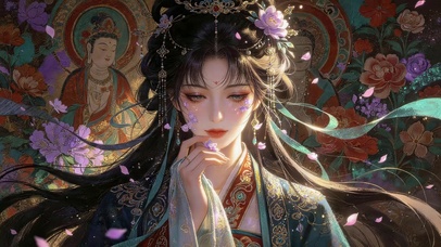 治愈敦煌女孩