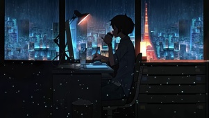 雨夜城市工作