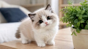 软萌可爱布偶小奶猫