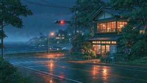 雨天氛围感