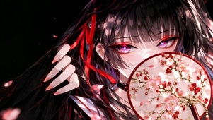 红樱团扇美少女-千咲