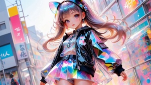 元气满满少女