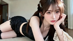 酷甜兼备个性辣妹