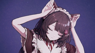 可爱猫耳少女