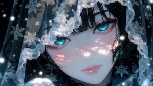 浪漫头纱少女高清4k