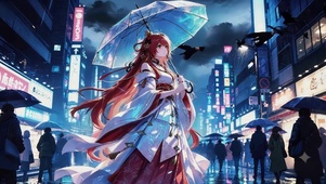 和服女孩