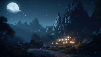 治愈山林风景
