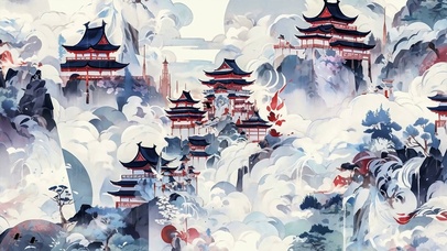动漫古风场景