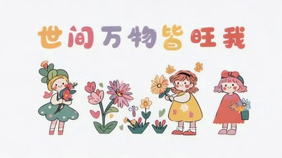 世间万物皆旺我！