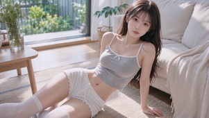 居家纯欲美女
