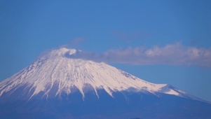 富士雪山