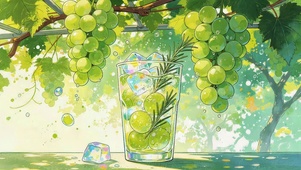 夏日葡萄
