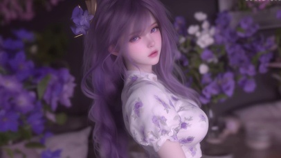 甜美可爱美女 