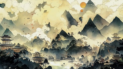 古风动漫场景壁纸