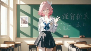 教室里的春天