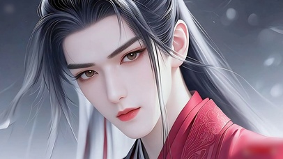 动漫古风帅哥-狐仙少年