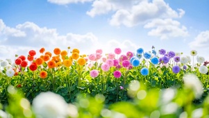 清新夏天小花