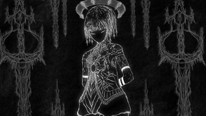 黑白女孩