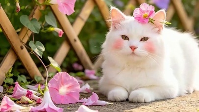 猫咪带鱼屏