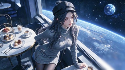 宇宙餐厅观星少女