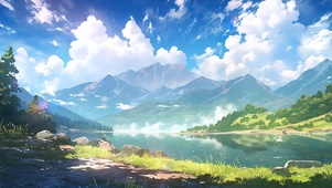 夏日画卷