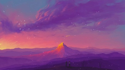 唯美治愈彩云之境 