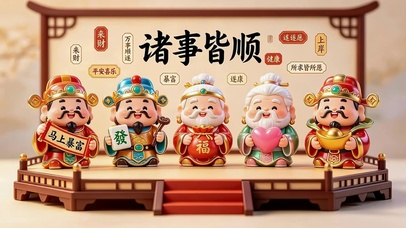 五路财神到