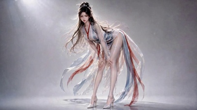 古风美少女轻舞