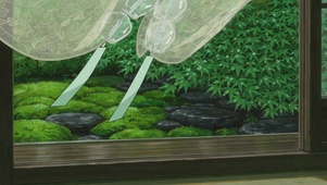 窗外听雨