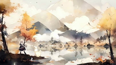 简约插画壁纸