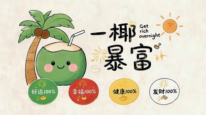 一椰暴富
