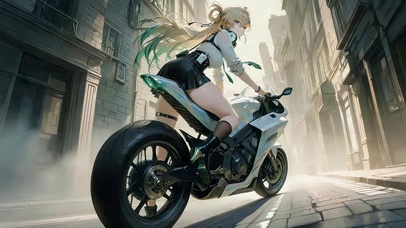 机车女孩