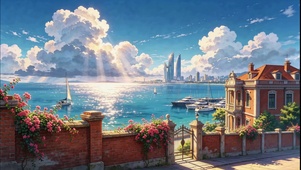 蔚蓝海岸