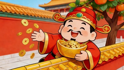 顺风顺水顺财神